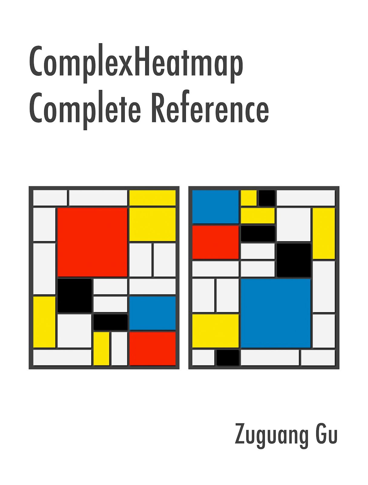 Cover of the ComplexHeatmap complete reference book